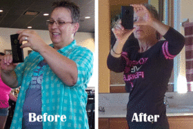 Debby dropped 5 pant sizes and lowered A1C with help from her Health Coach